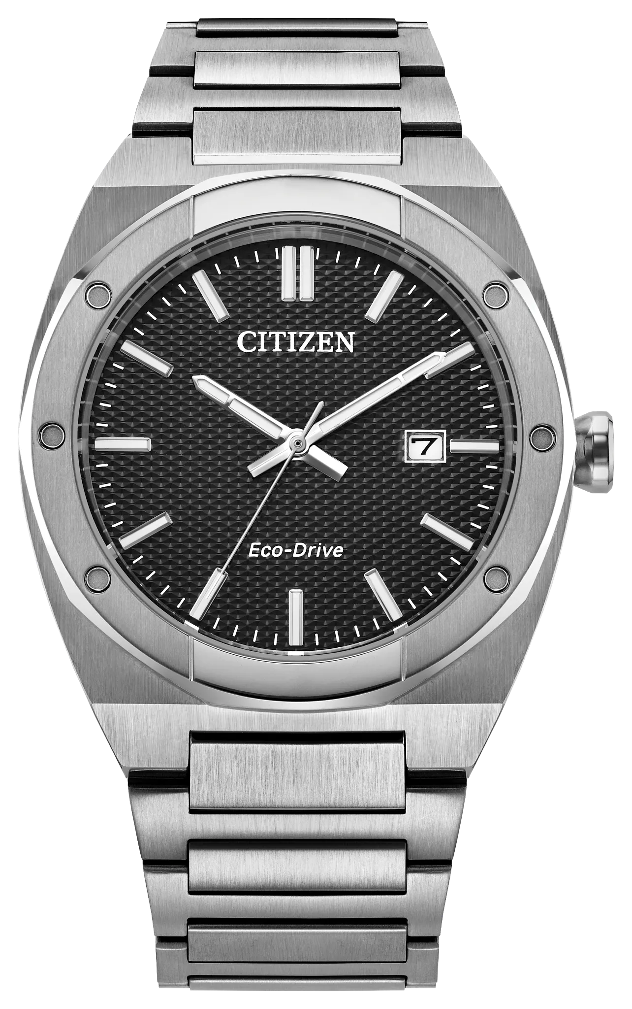 Sport Luxury Black Dial Stainless Steel Bracelet BM7660-54E | CITIZEN